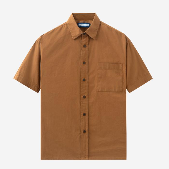 Gambar Kemeja Tenue de Attire - Metro Spectrum Short Sleeve Shirt - Light Brown - L dari Tenue de Attire Kota Administrasi Jakarta Selatan 5 Tokopedia