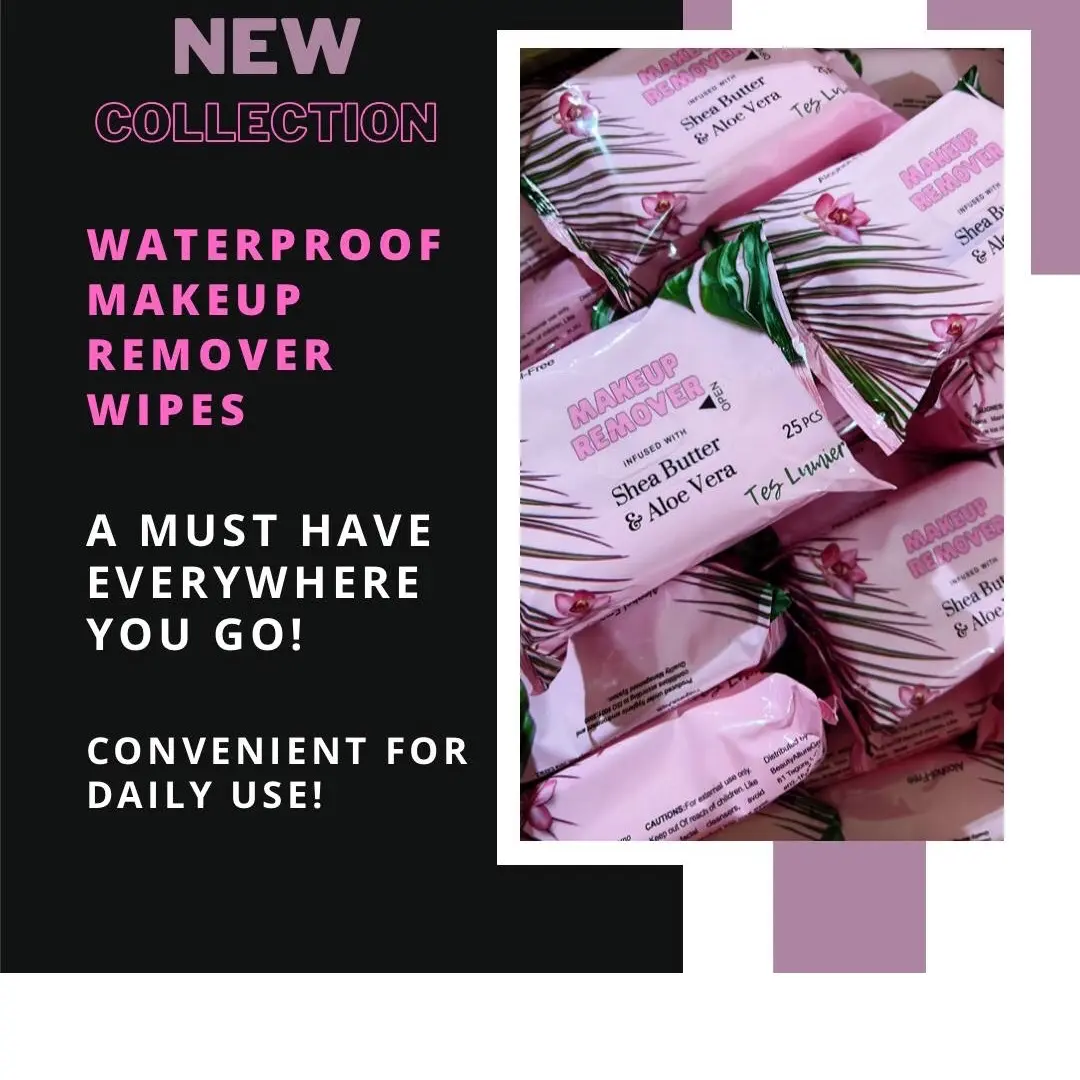 Tes Lumieres Waterproof Makeup Remover Wipes