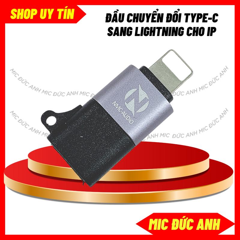 Jack Chuyển Đổi NMC Chân Type-C Sang Chân Lightning Phụ Kiện Thu Âm Và Livestream Cho Dòng IOS Bóc Máy Của Box SC379