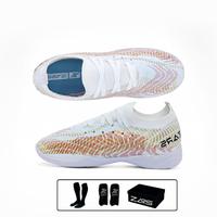 Gambar Zars - Sepatu Futsal Nova Devianz White Gold Magenta IN Boots - White/Cyan/Efraid, 39 dari ZarsOfficialStore Kab. Tangerang 5 Tokopedia