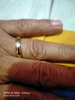 Product Review of Cincin Titanium Tunangan/Cincin Nikah Mata Satu C33 from B**a 0