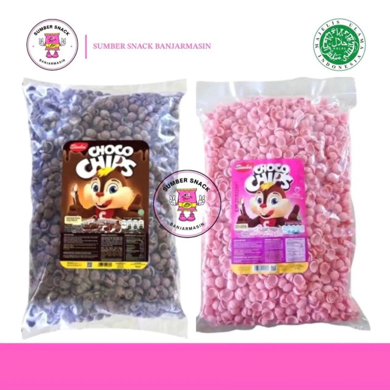 ￼Simba Choco Chips Sereal (950g) (2 Varian Rasa)
