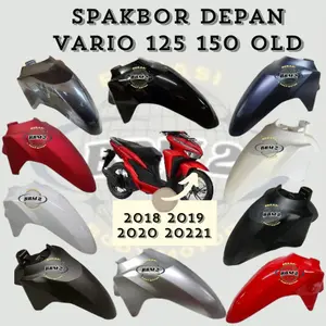 spakbor slebor depan Vario 125 150 led new 2018 2021 non original hitam merah putih biru doff merah doff hitam doff putih doff