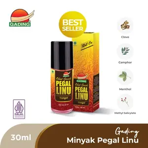 GADING MINYAK GOSOK PEGAL LINU ROLL ON 30 ML / MINYAK GOSOK PEGEL LINU