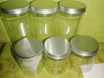 Product Review of COD NEW PAKET HEMAT 6 TOPLES BUMBU TUTUP SILVER ALUMUNIUM FREE NEW LABEL (500ml+1200ml) from C**4 0