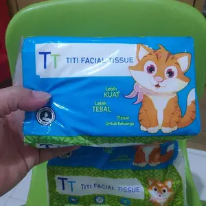 TISSUE TITI 260 BIRU PAKET 6 PACK HALUS DAN LEMBUT
