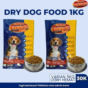 Favorite 1Kg Makanan Anjing Dry Dog Food