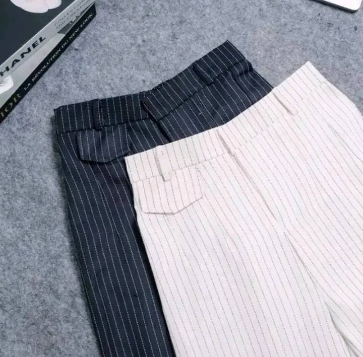 [NEW] ORO PANTS - Celana Kulot Wanita Highwaist Panjang Bahan Anti Kusut - Loose Pants Trouser Wanita Basic Kerja Korean Style 3
