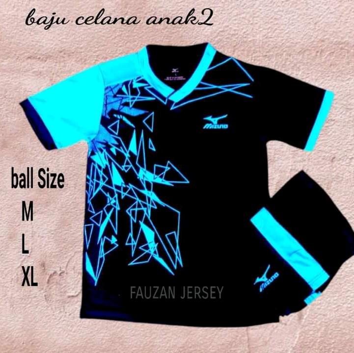 stelan baju jersey anak anak umr 6-13 th kaos bola voli futsal cwe cowo Sport Outdoor 4