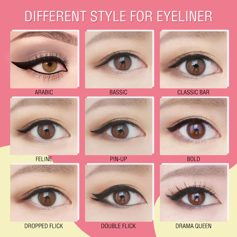 Product Introduction of [Official] PINKFLASH #OhMyLine Eyeliner Pensil Hitam Anti Air Tahan Lama- Up to 12hours PF-E01 7