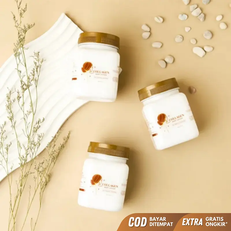 Collagen Hand Cream Paket 1 PCS - Lotion Anti Penuaan Kulit - Lotion Kulit Kering - Lotion Pencerah Kulit 4