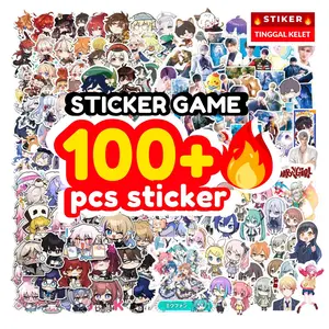 MGL4 - [ CROMO ] GAME - STICKER / STIKER CASING HANDPHONE LAPTOP BUKU GAMBAR TEMPEL LABEL GENSHIN PROJECT SEKAI LOVE AND DEEP SPACE HONKAI ZZZ