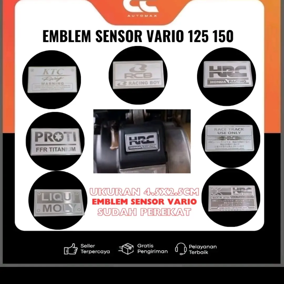 emblem sensor stainless vario 125/150
