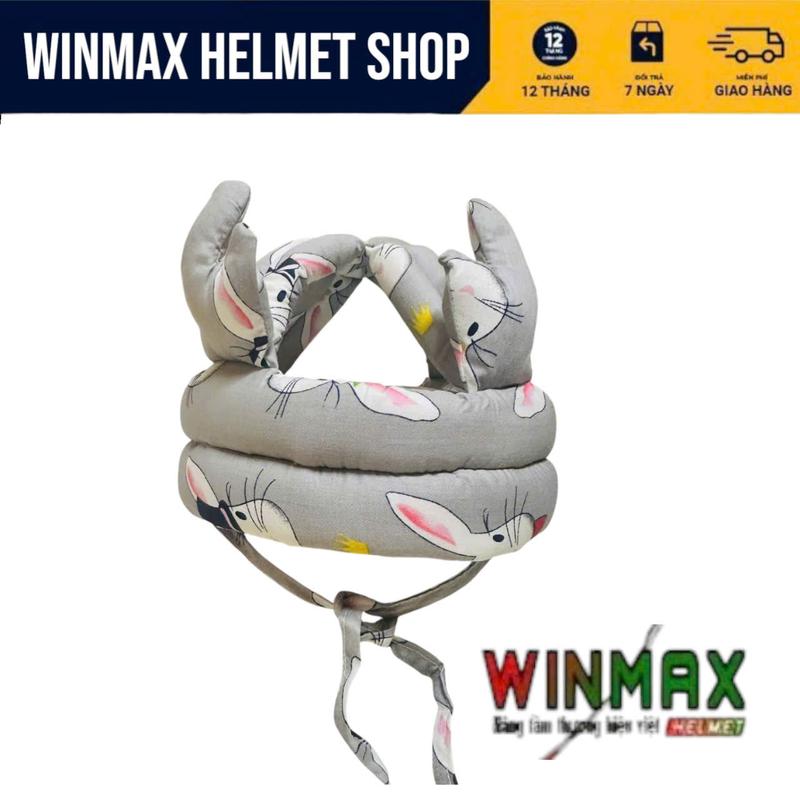 Mũ Bảo Hộ Cho Bé Tập Đi, Bò Chống Ngã, Chống Va Chạm Đầu 6-36 Tháng Tuổi Hàng Chính Hãng Winmax Helmet