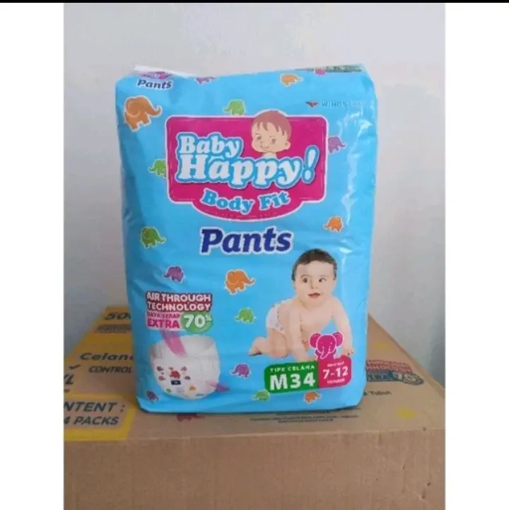 (L 20 ) 1 BAL Baby Happy popok celana Size L20