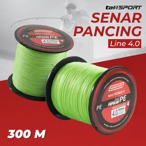 SENAR PANCING PE 300 Meter 500 M Senar Tali Benang Pancing Kuat Anti Keriting Bahan Tahan Lama