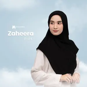 MACCERA - HIJAB BERGO NON PET SIZE L ZAHEERA - JILBAB BERGO MALAY JERSEY DAILY - KERUDUNG INSTAN TANPA BUSA