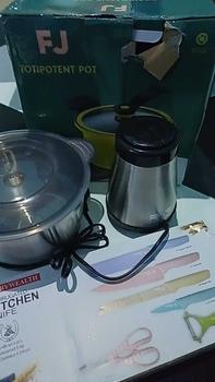 Product Review of Vishal Combo 3in1 [COD] Panci Presto + Blender Penggiling Daging Stainless + Pisau Set 6in1 from U**h 3