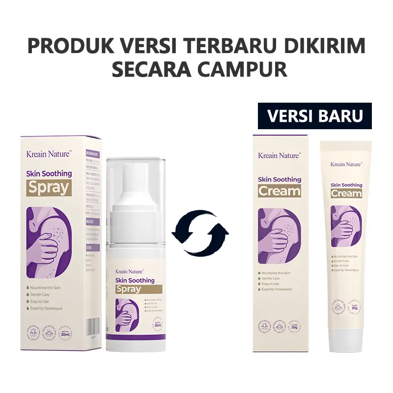 Kreain Krim Perbaikan Eksim Memperbaiki kulit eksim yang gatal, kemerahan, dan bercak putih Meredakan gatal-gatal Menghilangkan rasa gatal Melembapkan dan menutrisi kulit 6