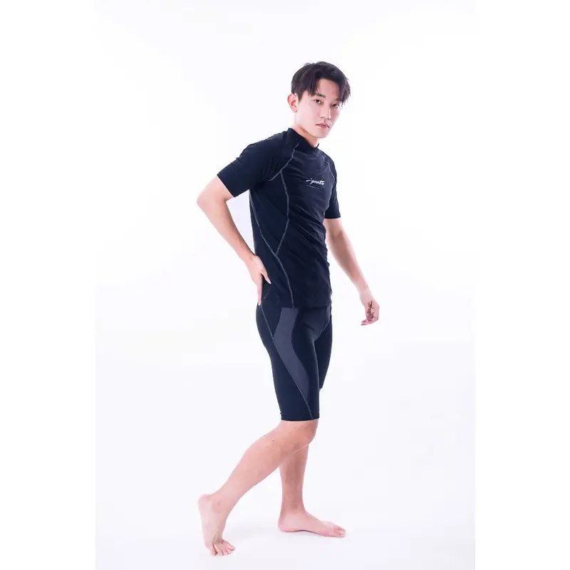 91016-1 Baju renang pria /Baju renang cowok/baju renang dewasa/baju renang satu set 2