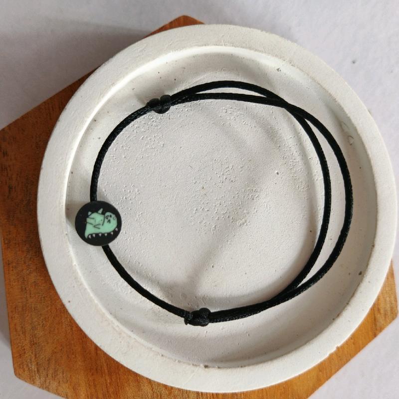 Dino Couple Bracelet untuk pasangan maupun Best friend Hadiah Gelang Aksesoris 2