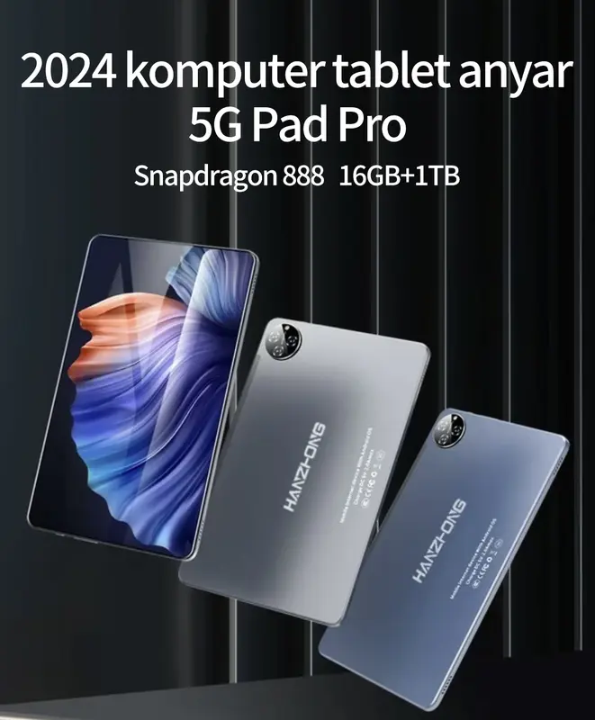 2025 5G matepad H13 Pro 10.3"Tablet [16CB+1TB]| Pengalaman ProLayaknya PC | 120Hz OLED Real ColorFullView Display I Uitra-tipi tablet putih Wifi 0