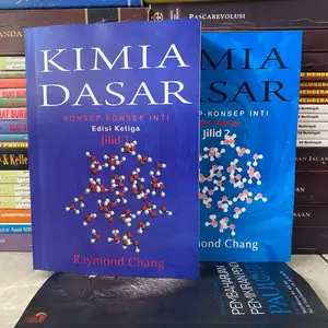 PAKET 2 BUKU KIMIA DASAR EDISI 3 JILID 1 & 2 - RAYMOND CHANG