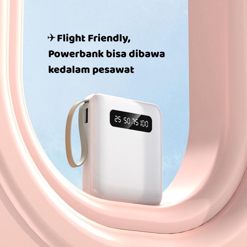 【COD】Hot Sale 20000mAh Mini Power Bank with 4 USB Ports Fast Charging and LED Display, Portable for iOS/Android Phone Charging - Power Bank Charger Pink (Free Shipping) 4