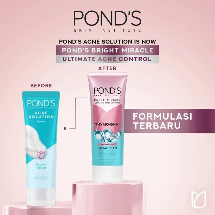 Pond's Bright Miracle Ultimate Acne Control Facial Foam Perawatan Wajah