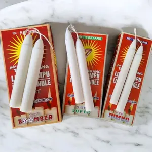 1 Pack [ 8pcs ] LILIN Lampu Cap Tujuh Terang | Jumbo, Super, Boomber