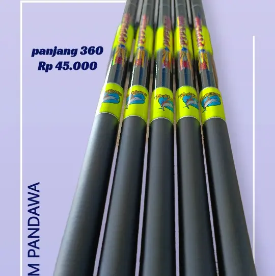 Tegek neptuna angkasa panjang joran 360 bahan fiber
