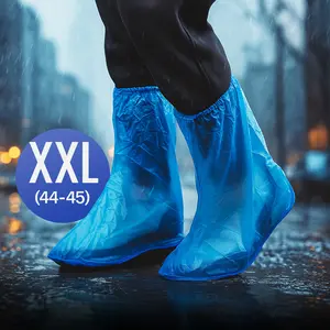 Malaku Mall SAFEBET Jas Hujan Sepatu Anti Air Shoes Cover PVC Non Slip - YXT01