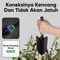 Gambar ISKU Alat Berkebun Set 3 in 1 Sekop Garu Cangkul Mini Taman Baja Karbon Anti Karat Tahan Beban 50KG Gagang Karet Anti Selip Ergonomis Heavy Duty Perlengkapan Kebun Tanaman Hias Bunga Pot - 3 in 1 dari ISKU Official Shop_NEW Kota Administrasi Jakarta Utara 4 Tokopedia