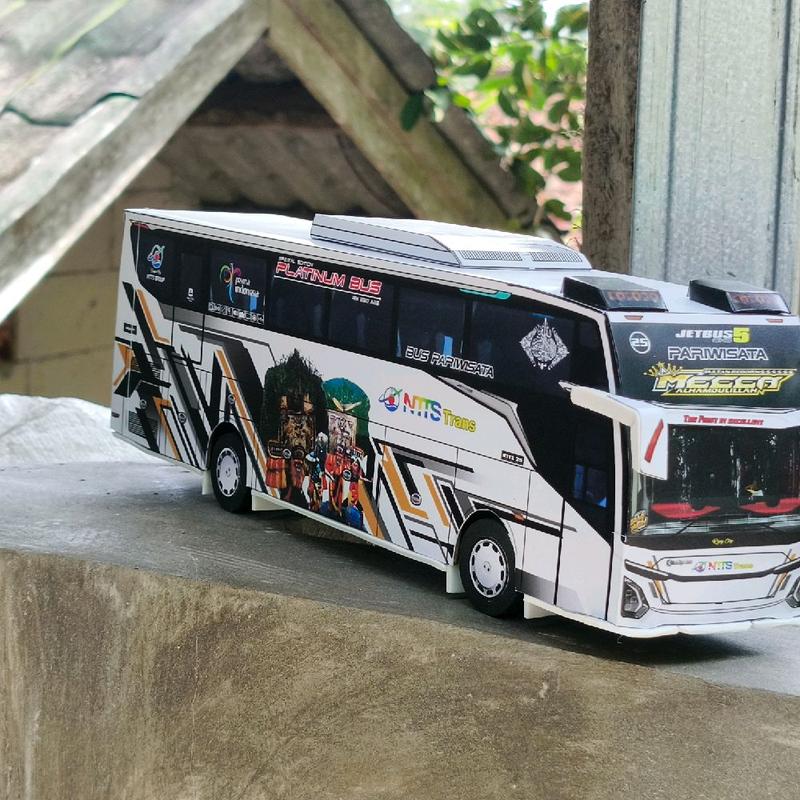 miniatur bus basuri mecca panjang 30 toy - Shop | Tokopedia