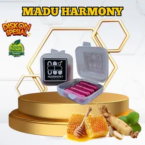 [PREMIUM] Madu Harmony, Madu Alami Bubuk Bahan Serbuk Madu Herbal Honey [ISI 4 KSPL]