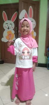 Product Review of Setelan Rok Dan Baju Anak Perempuan Bahan Cringcel Buat Usia 3-12 Tahun from S**a 2