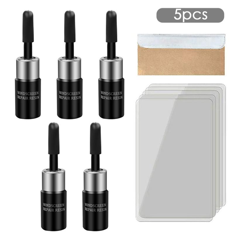 Product Introduction of 2PCS/1PCS Car Windshield Repair Kit, DIY Car Windshield Repair Kit Quick Fix for Fix Windshield Auto Glass Chips/Cracks/Scratch/Nicks/Half-Moon/Bulls-Eye/Star-Shaped 2