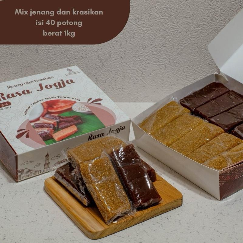 Jenang Krasikan Rasa Jogja 1kg isi 40 potong Khas Jogja snac - Shop ...