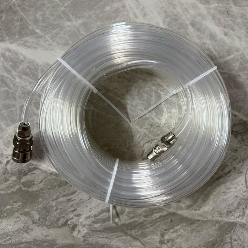  Dây dẫn hơi phi 8 khí nén kích thước 5X8 dài 20m tocdo tặng kèm đầu nối nhanh 