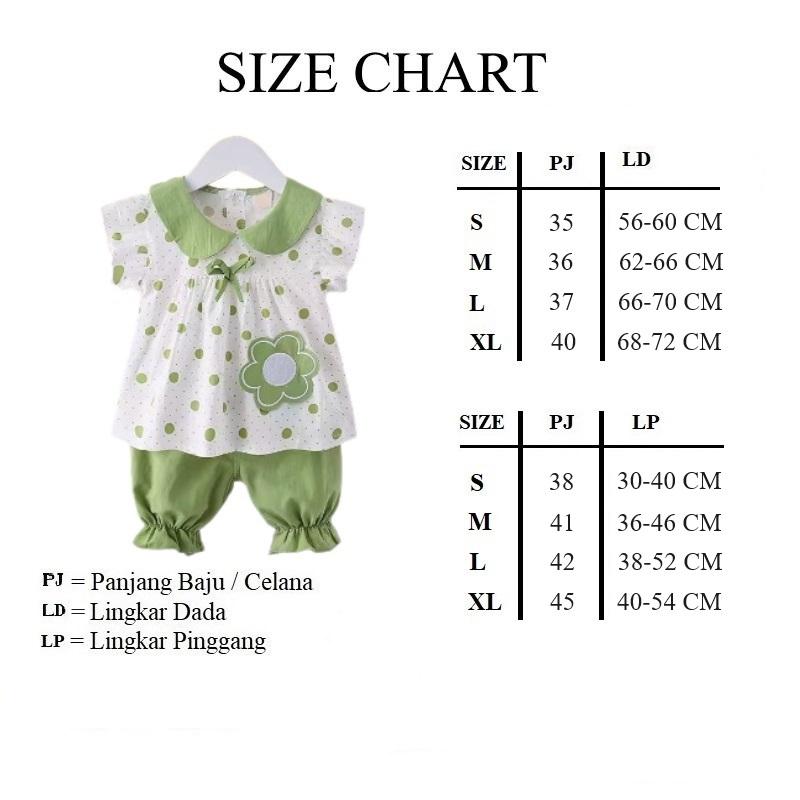 Product Introduction of Baju Anak - Setelan Flamo Anak Perempuan Sablon Flower / Oneset Fashion Lucu Anak Perempuan Terbaru 0