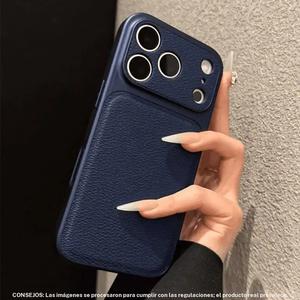 Funda para teléfono de piel de cocodrilo retro a prueba de golpes para iPhone 17/16/15/14/13 Pro Max, diseño de ventana grande, cubierta protectora duradera