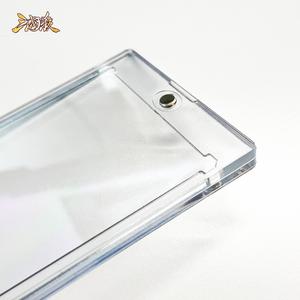 Card Storage Magnetic Holder 3.6*2.6 inch – 35PT Strong Magnetic Case for SanGuoSha, Pokémon TCG, MTG – Storage, Display & Collection Board Game Accessory