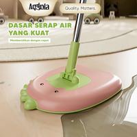 Gambar TP Angola Set Sapu Pengki & Pel Anak Cleaning Set Karakter 3IN1 D93-D94 Mini Broom Set Dustpan - Sapu - Hijau - D93 dari Angola Indonesia Kab. Tangerang 5 Tokopedia