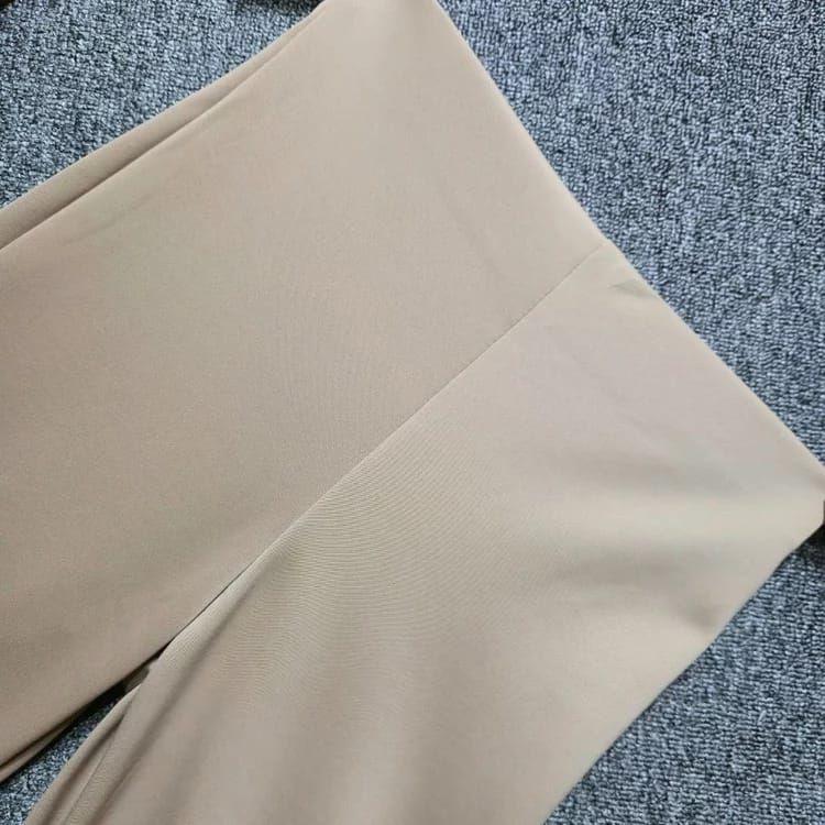 Product Introduction of Celana Scuba Cutbray High Waist Premium Tebal ENCUBRAY - Kulot Basic Kantor Hitam Panjang Melar - Casual Wanita Formal Kerja 9