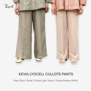 Rurik Celana Panjang Kulot Wanita Kevia Cullote Kain Nyaman