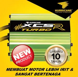 XCSR Turbo Voltage Stabilizer Penghemat BBM Motor 155 - 200 cc Listrik Motor Stabil Tenaga Meningkat Motor Modifikasi