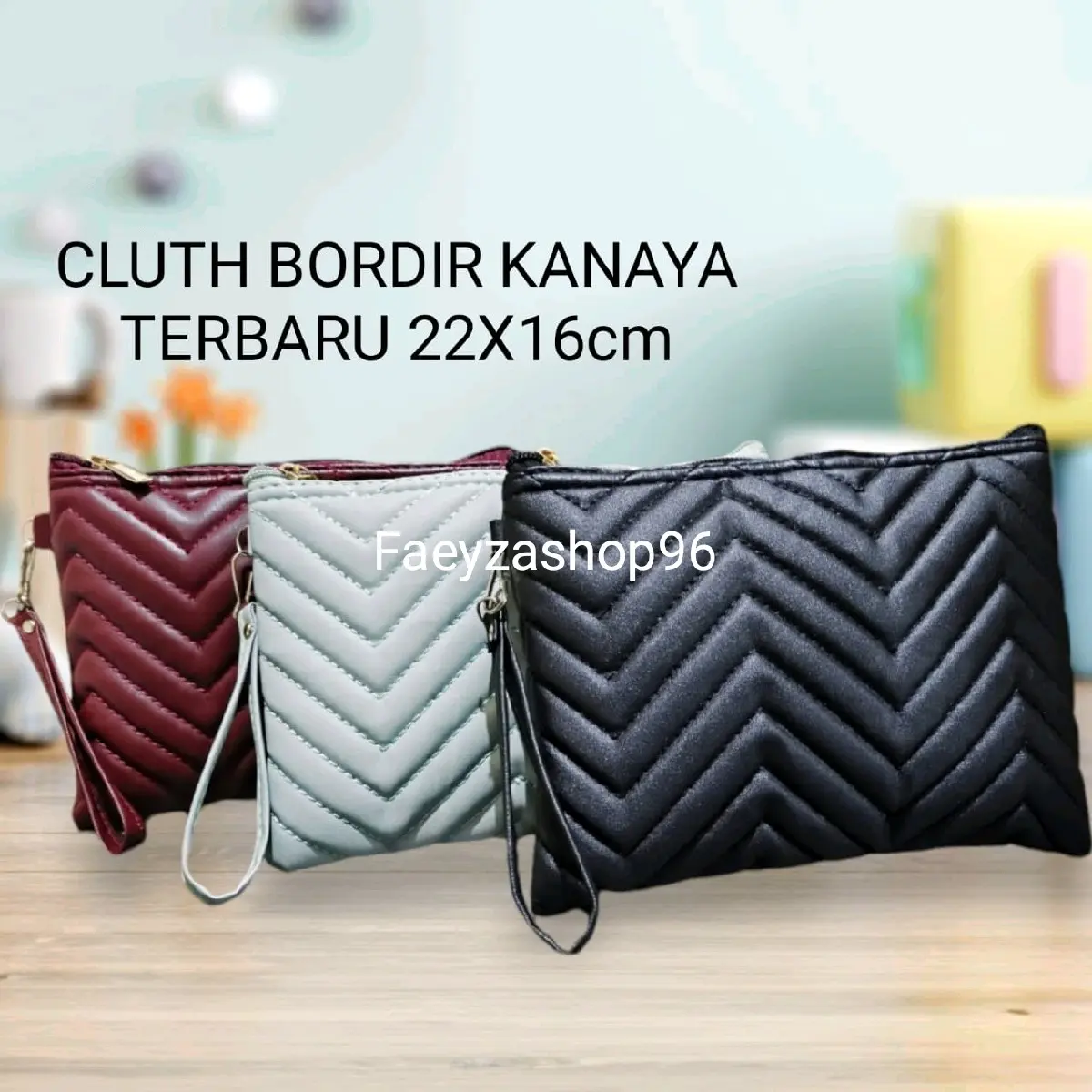 CLUTCH KANAYA BORDIR KEKINIAN Wanita