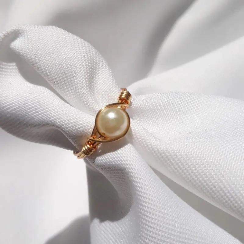 Cincin mutiara pearl ring cincin aesthetic