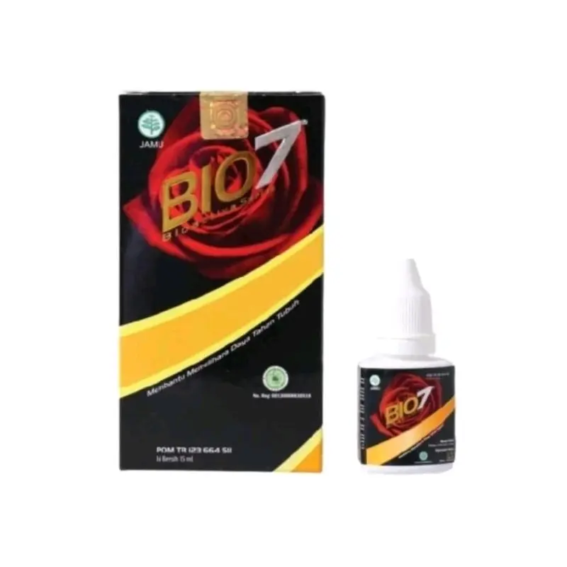 BIO7 BIO SEVEN 15ML JAMU TETES HERBAL BIO7 SEHAT HERBAL ASLI  ORIGINAL 3