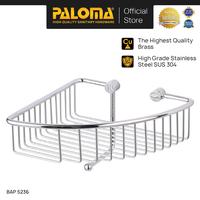 Gambar PALOMA BAP 5236 Rak Sudut Tempat Sabun Batang Holder Soap Rack Kamar Mandi Wall Dinding Brass Kuningan Stainless Steel SUS304 SUS 304 Chrome Krom dari PALOMA Official Kota Administrasi Jakarta Timur 1 Tokopedia
